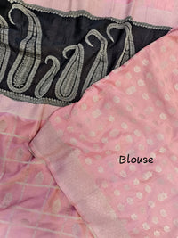 Pure Mysore Viscose Crepe Saree with Dual-Tone PBP Design & Zari Woven Pallu